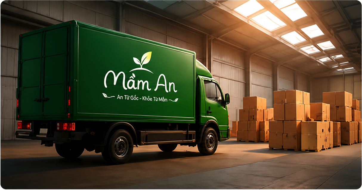 Mầm An logistics and warehouse